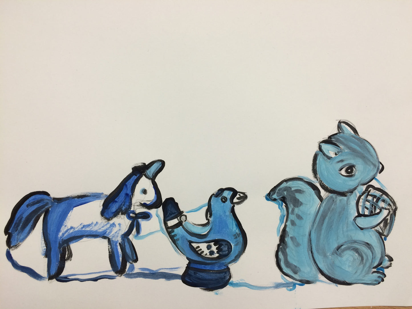 ‘’Monochromatic Trio"