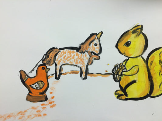 ‘’Monochromatic Trio"