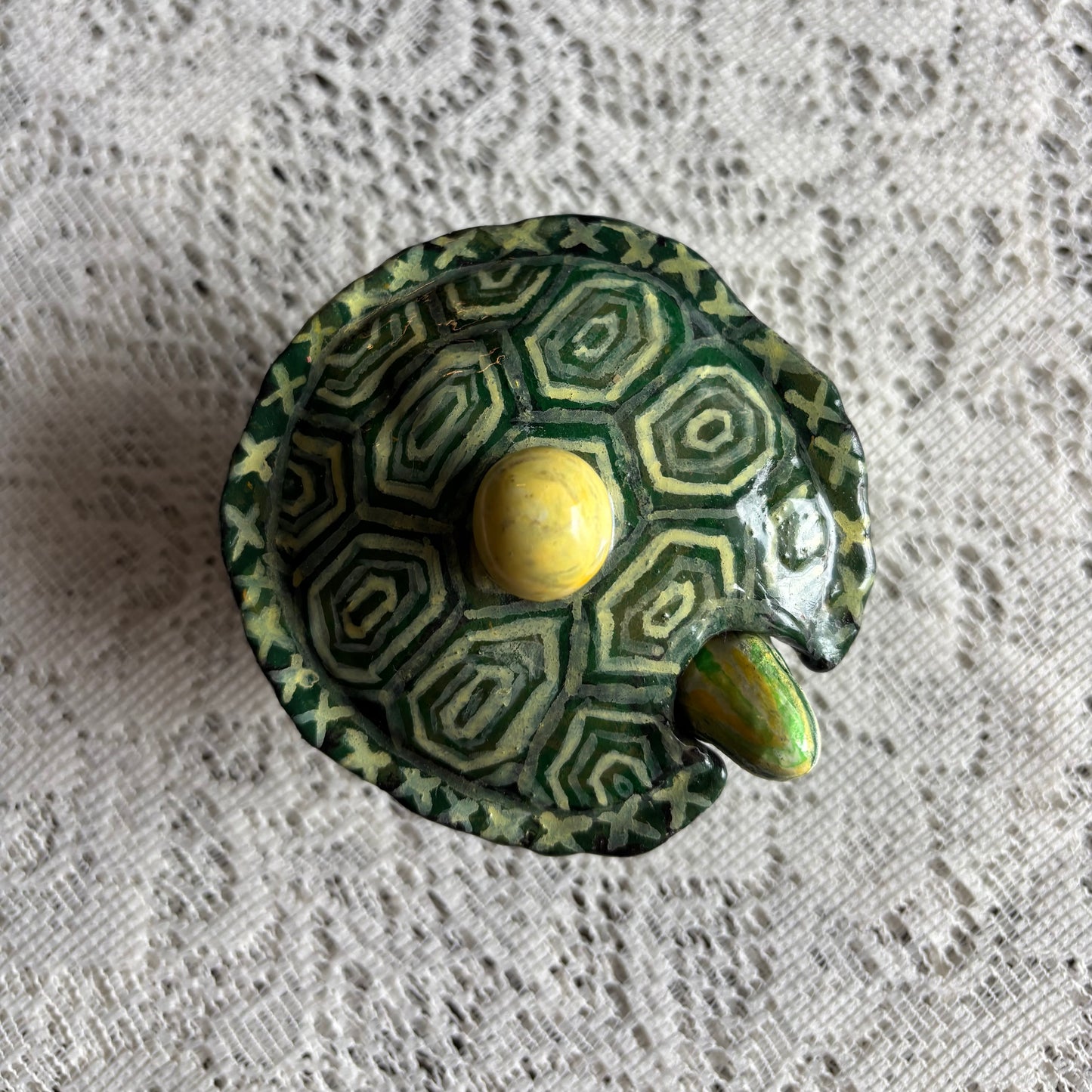 Ceramic Trinket Turtle